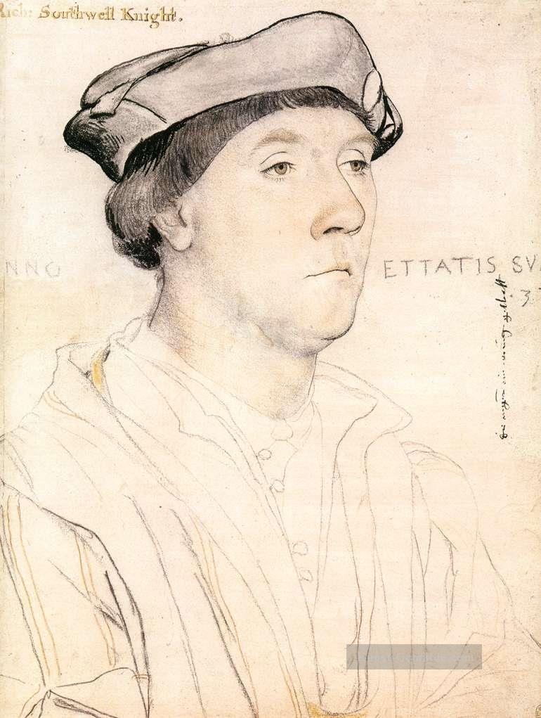 Porträt von Sir Richard Southwell Renaissance Hans Holbein der Jüngere Ölgemälde